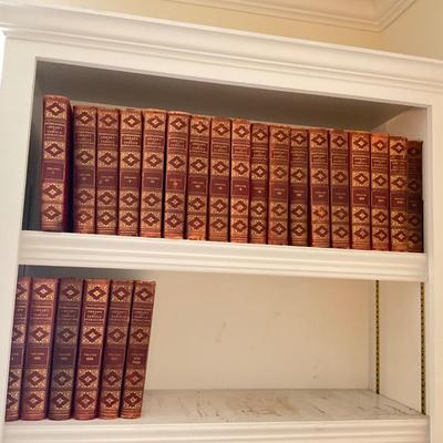 SR1344 International Library of Famous Literature Vol Set of 24