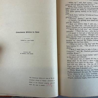 SR1344 International Library of Famous Literature Vol Set of 24