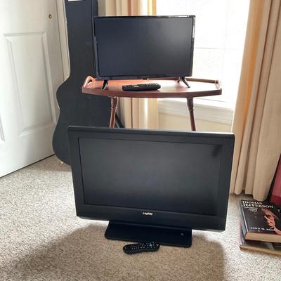 O1351 Sanyo 26" Flatscreen and 19" Insignia Flatscreen Television