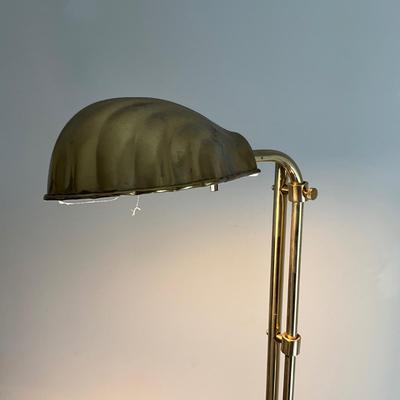 O1362 Brass Floor Lamp and Desk Lamp