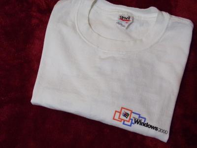 Been there, done that, YOU need the T-shirt for Windows 2K