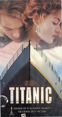 Titanic – Winner of 1 Academy Awards VHS-THX two tape set.