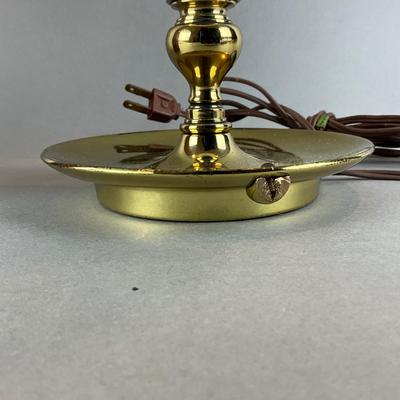 K1381 Vintage 1967 Kit Clock with Brass Lamp