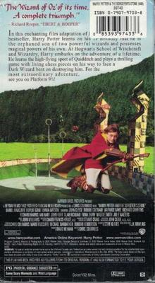 Harry Potter & Sorcerer's Stone*VHS movie,Mint.factory shrink wrap