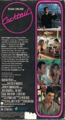 Cocktail * VHS movie, Hi-Fi Stereo Surround103 minutes. Excellent condition