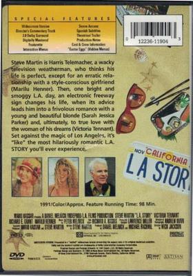 DVD * LA Story, movie comedy, 98 minutes, Dolby Surround. Excellent condition.