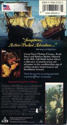 Cutthroat Island * VHS movie, 118 minutes, Hi-Fi Dolby Surround,