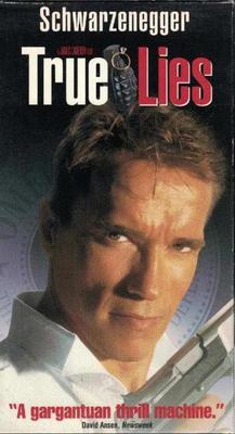 True Lies * VHS action+romantic comedy movie. Dolby Surround 141 min