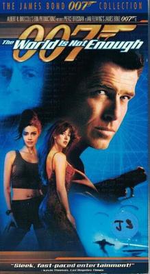 007 The World Is Not Enough * VHS action movie, Dolby Surround Stereo, 128 minutes