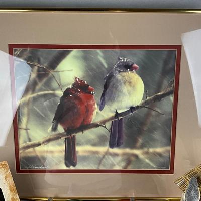 K1409 Large Bird Decor Lot