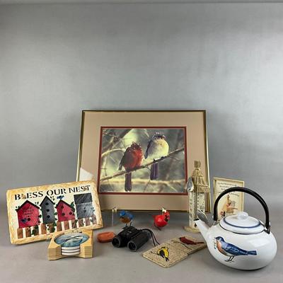 K1409 Large Bird Decor Lot