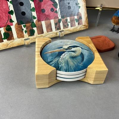 K1409 Large Bird Decor Lot