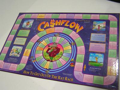 “CA$HFLOW” the game, From Rich Dad, Poor Dad by Robert Kiyosaki