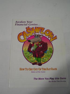 “CA$HFLOW” the game, From Rich Dad, Poor Dad by Robert Kiyosaki