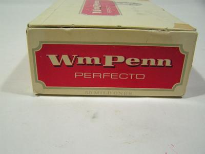 Vintage cigar box from 50s/60s. WmPenn Perfecto