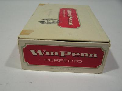 Vintage cigar box from 50s/60s. WmPenn Perfecto