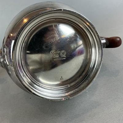D1424 Vintage Barker Ellis Silver Plate Coffee And Tea Pots