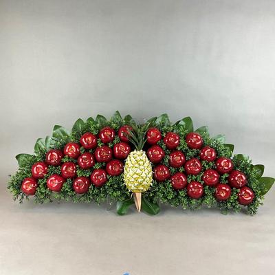 M1428 Artificial Williamsburg Style Over Door Decor