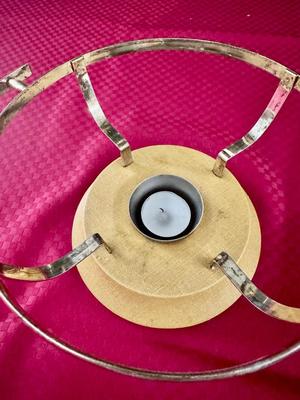 Mid Century Brass Chafing Dish