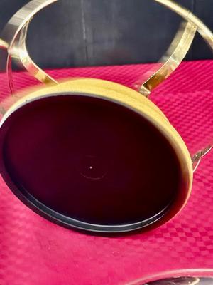 Mid Century Brass Chafing Dish