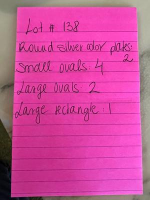 Lot of 9 Serving Platters - mostly plates silver