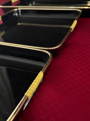 Vintage Western Airlines Set of 3 Trays