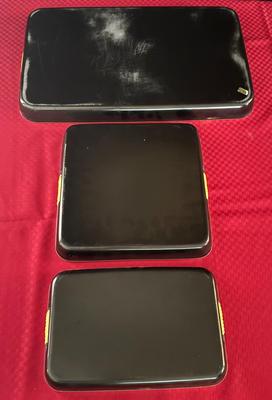 Vintage Western Airlines Set of 3 Trays