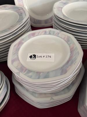 Vintage Celina by Savor Vivre China - Set of 62