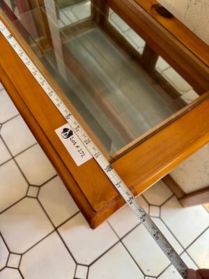 Vintage Pulaski Furniture Pine Credenza - Lights up