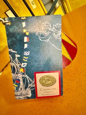 Authentic Models Vintage Style Balance Toy Tiger Jumping through a Flaming Hoop