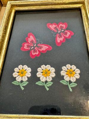 Butterfly Framed Art - Set of 3