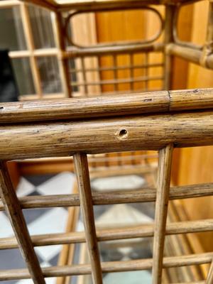 Vintage Bamboo Shelving ca 1980's