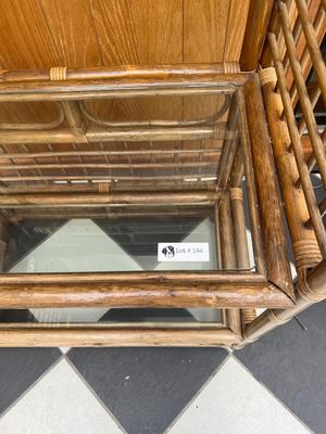 Vintage Bamboo Shelving ca 1980's