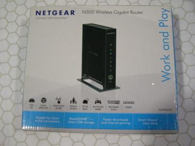 NETGEAR N300 Wireless Gigabit Router w/USB storage access. Open Source