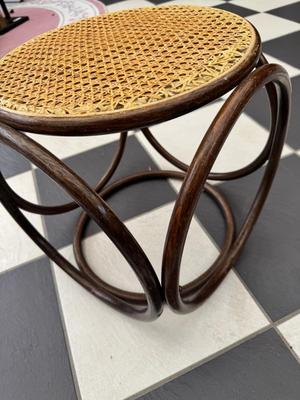Vintage Bamboo Stool