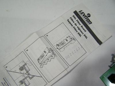 LEVITON DSL Filter Board for use as a whole house/office DSL/phone filter