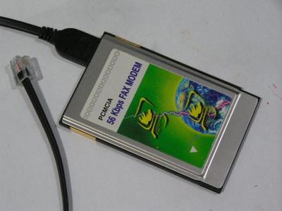 Vintage for collectors &buffs PCMCIA V.90 FAX/MODEM PC CARD. Lucent-Venus. 56Kbps.