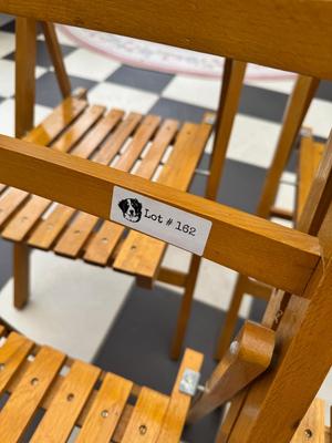 Set of 4 Folding Chairs