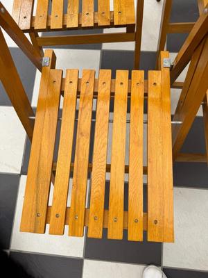 Set of 4 Folding Chairs