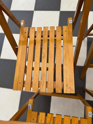 Set of 4 Folding Chairs