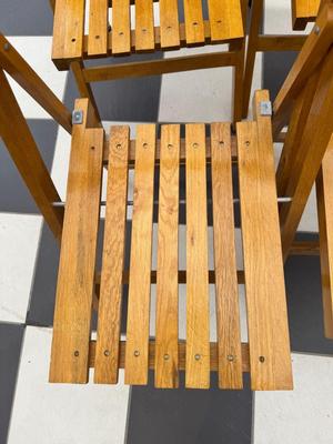 Set of 4 Folding Chairs