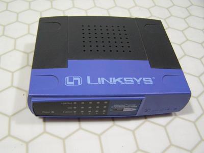 (2 of2) LINKSYS 5-Port Workgroup Switch 10/100 wired Ethernet.