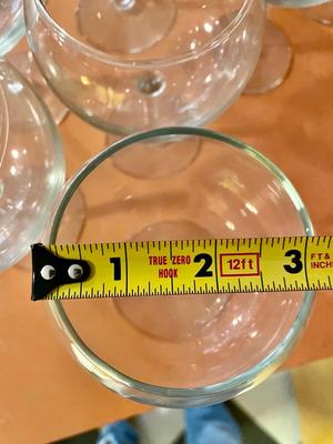 Vintage Set of 14 Wine Glasses