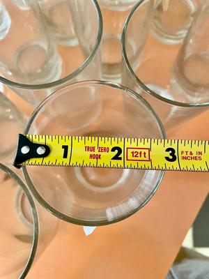 Vintage Set of 38 Water/ Log Drink Glasses