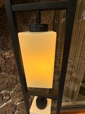 3 Tier Asiian Style Floor Lamp - works