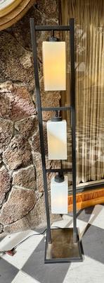 3 Tier Asiian Style Floor Lamp - works