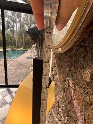 3 Tier Asiian Style Floor Lamp - works