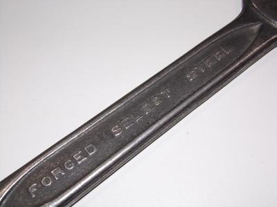 Made in U.S.A. 2 vintage wrenches unknown brand.