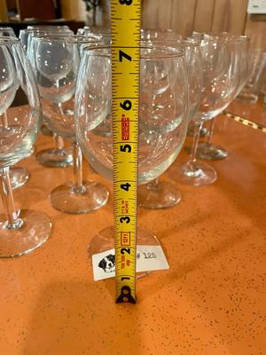 Vintage Set of 16 Wine Glasses