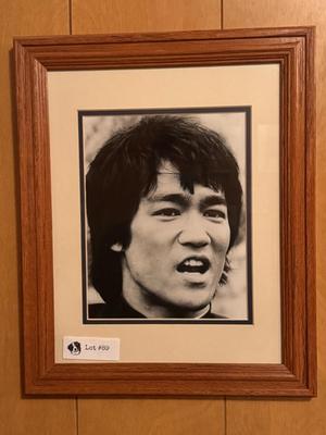 Vintage Framed Art - Bruce Lee